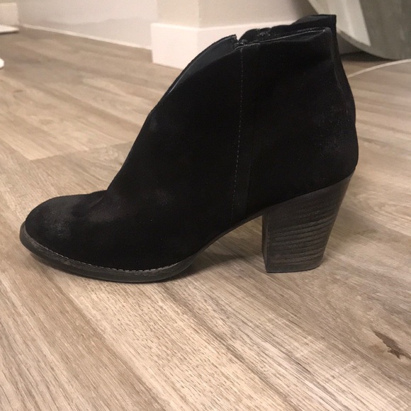 PAUL GREEN black suede boots - Picture 5 of 12